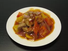 橙味肉片