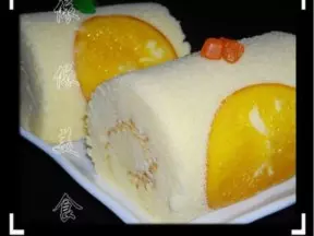 鲜橙蛋糕卷